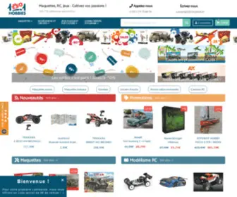 1001Hobbies.co.uk(Discover more than 150 000 model kits) Screenshot