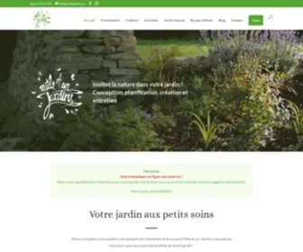 1001Jardins.ch(Mille et un Jardins) Screenshot