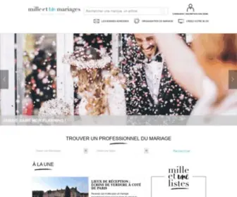 1001Mariages.com(Bijoux et accessoires de mariée) Screenshot