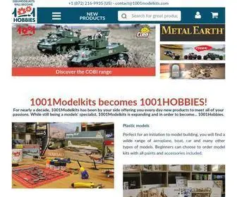 1001Modelkits.com(1001Modelkits is now 1001Hobbies) Screenshot