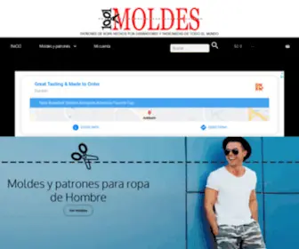 1001Moldesderopa.com(Moldes y Patrones de Ropa) Screenshot