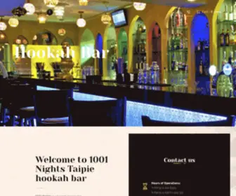 1001Nightstaipei.com(Best Hookah Bar) Screenshot