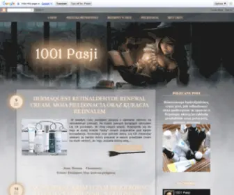1001Pasji.com(1001 Pasji) Screenshot