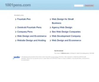 1001Pens.com(1001 Pens) Screenshot