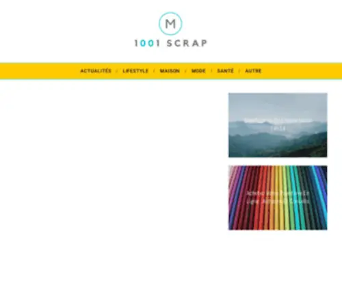 1001Scrap.com(Accueil) Screenshot