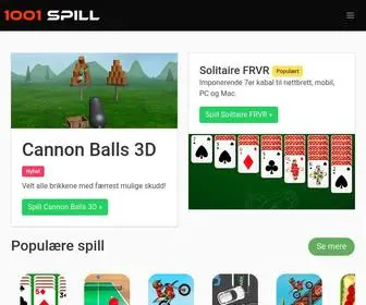 1001Spill.no(1001 Spill) Screenshot