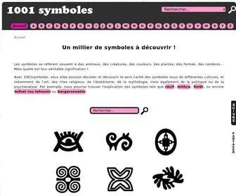 1001SYmboles.net(1001 symboles) Screenshot