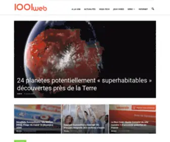 1001Web.fr(Toute l'Actualité High Tech) Screenshot