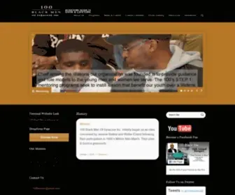 100Blackmensyr.org(100 Black Men of Syracuse) Screenshot
