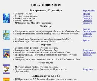 100Byte.ru(байт) Screenshot