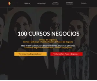 100Cursosnegocios.com(Cursos de Negocios) Screenshot