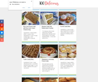 100Delicious.com(100 Delicious) Screenshot