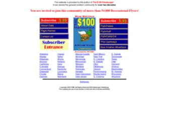 100Dollarhamburger.com(The One Hundred Dollar Hamburger) Screenshot