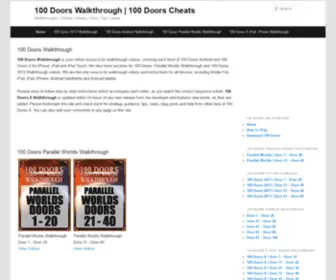 100Doorswalkthrough.com(100 Doors Walkthrough) Screenshot