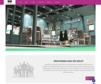 100Dubai.com(Exhibition Promotional Displys) Screenshot