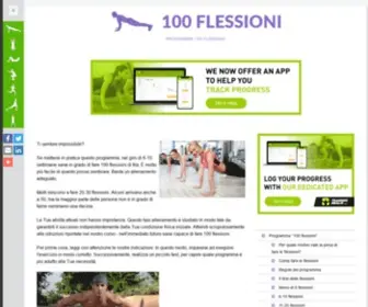 100Flessioni.com(100 Flessioni) Screenshot