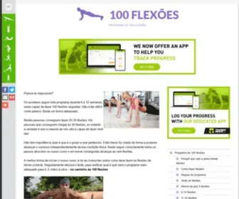 100Flexoes.net(100 Flexões) Screenshot