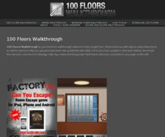 100Floorswalkthrough.com(100 Floors Walkthrough) Screenshot