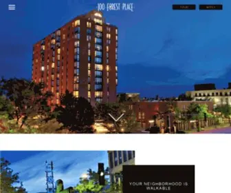 100Forestplace.com(100 Forest Place) Screenshot