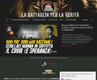 100Giornidaleoni.it(100 Giorni da Leoni / La Battaglia per la verità) Screenshot