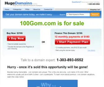 100Gom.com(100 Gom) Screenshot
