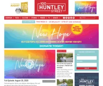 100Huntley.com(100 Huntley Street) Screenshot