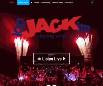 100Jackfm.com(100 Jack FM) Screenshot