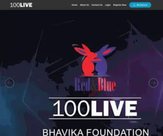 100Live.co.in(100 Live) Screenshot