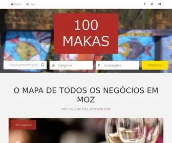 100Makas.com(O mapa de todos os neg) Screenshot