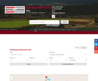 100Milerealty.com(AvenueHQ) Screenshot