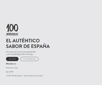 100Montaditosrd.com(100 Montaditos) Screenshot