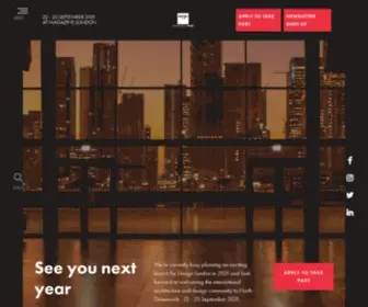 100Percentdesign.co.uk(Design London) Screenshot