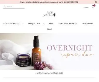 100Percentpure.com.mx(100% PURE: Productos de belleza orgánicos y naturales en México) Screenshot