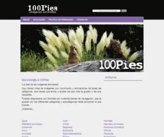 100Pies.net(100Pies Galerias de imagenes animadas) Screenshot