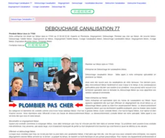 100Pour100ECN.fr(Debouchage Canalisation 77) Screenshot
