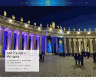 100Presepi.it(100 Presepi in Vaticano 13 dicembre 2020) Screenshot