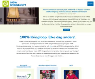 100Procentkringloop.nl(100% Kringloop) Screenshot
