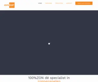 100Procentzon.nl(100%ZON) Screenshot