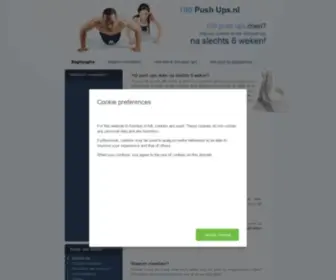 100Pushups.nl(100 push ups doen na 6 weken) Screenshot