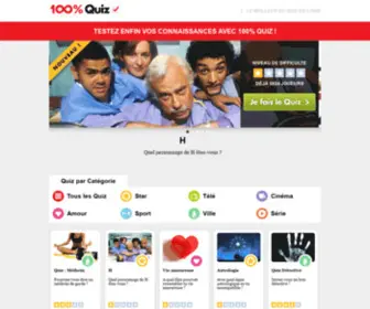 100Quiz.com(100% Quiz) Screenshot