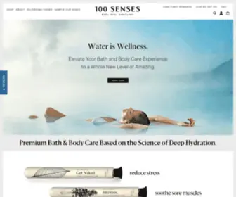 100Senses.com(100 SENSES ®) Screenshot