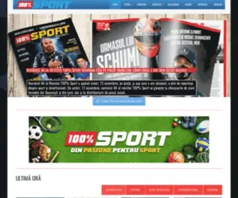 100Sport.ro(Revista 100% Sport) Screenshot