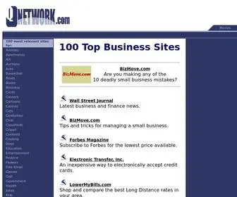 100Topbusinesssites.com(100 Top Business Sites) Screenshot