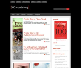 100Wordstory.org(The whole) Screenshot
