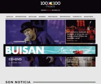 100X100Musica.es(100X100 Musica) Screenshot
