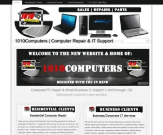 1010Computers.com(Fast PC Computer Repair in McDonough) Screenshot