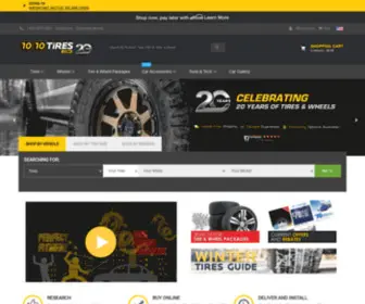 1010Tires.com(Tires) Screenshot