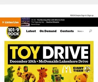 1019Rock.ca(101.9 ROCK) Screenshot