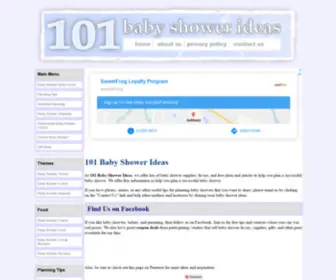 101Babyshowerideas.com(Baby Shower Ideas) Screenshot