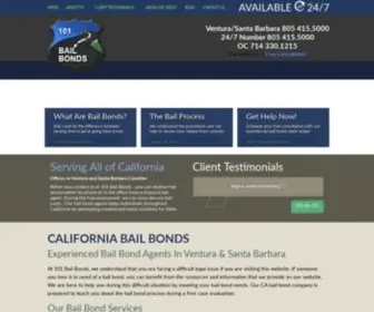 101Bailbonds.com(California Bail Bonds) Screenshot